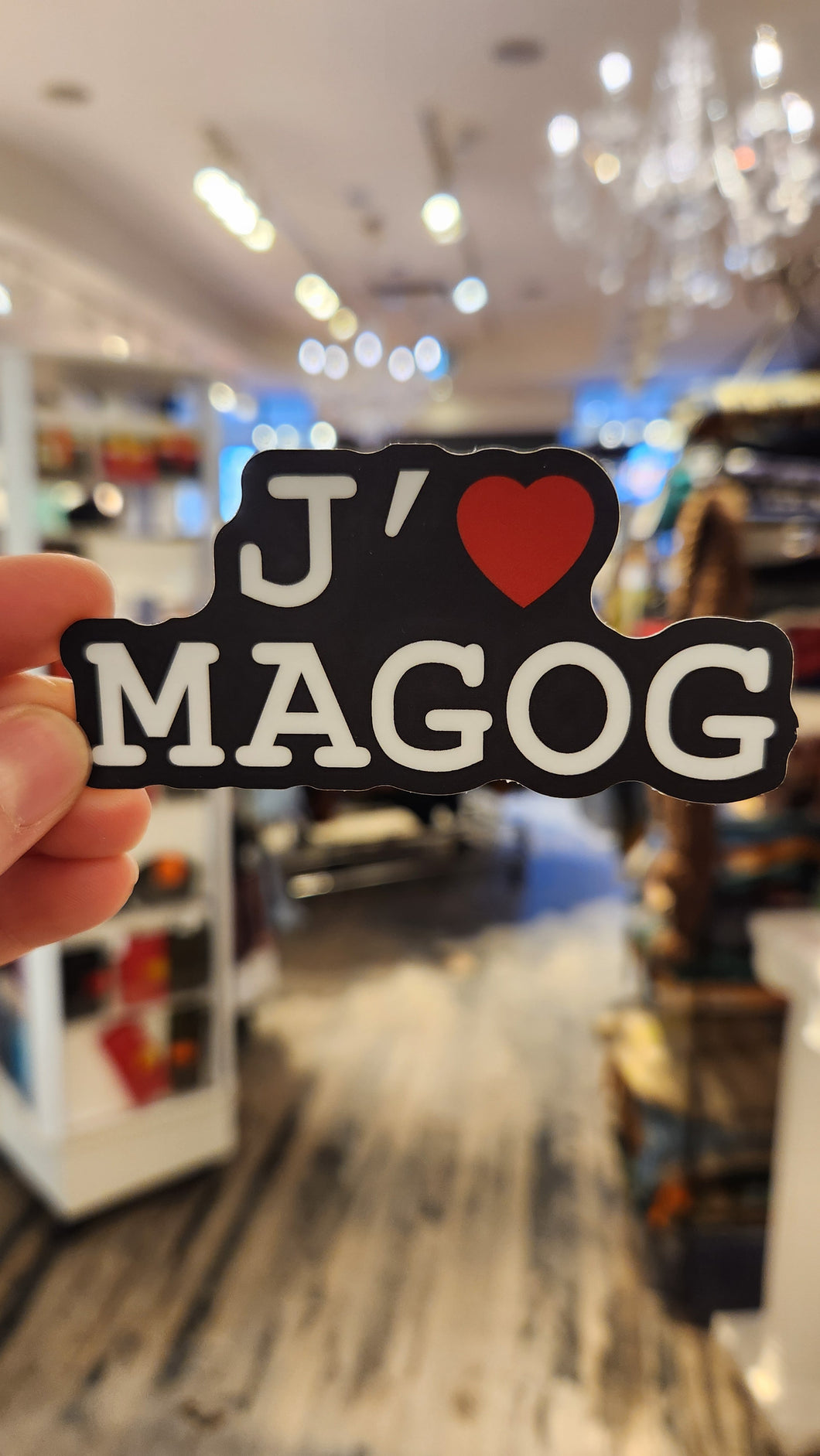 Stickers J'aime Magog
