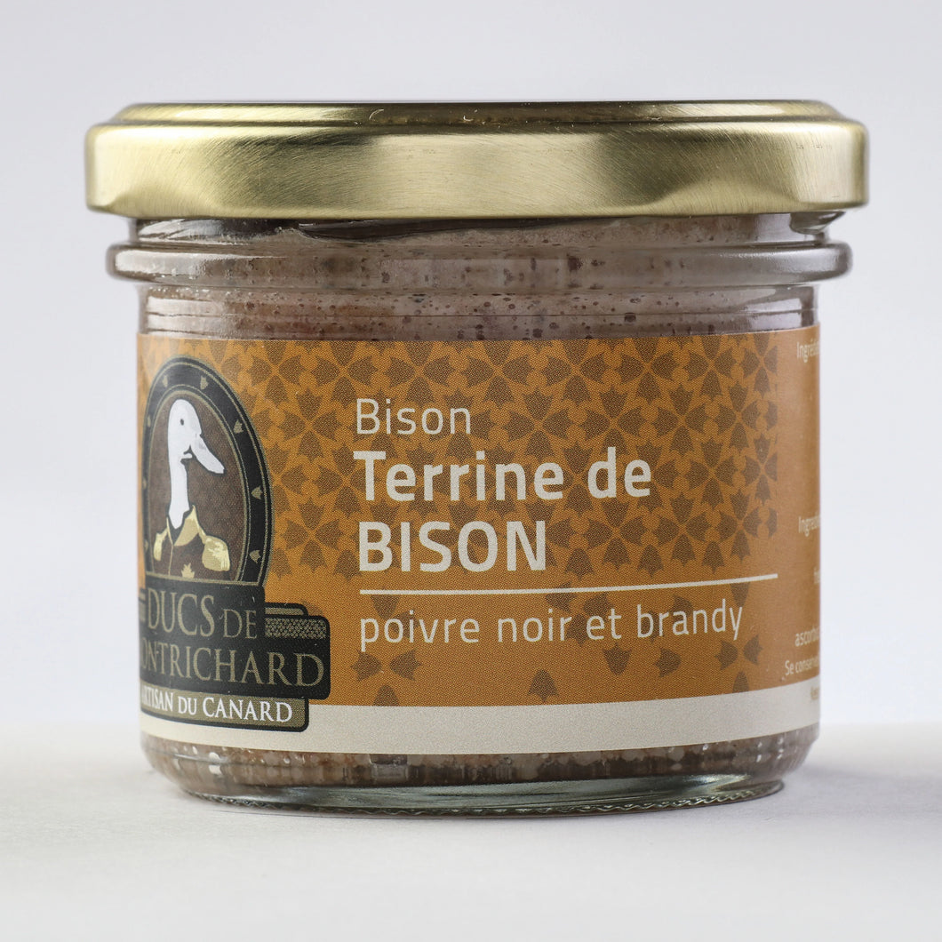 Terrine De Bison Poivre Noir Et Brandy