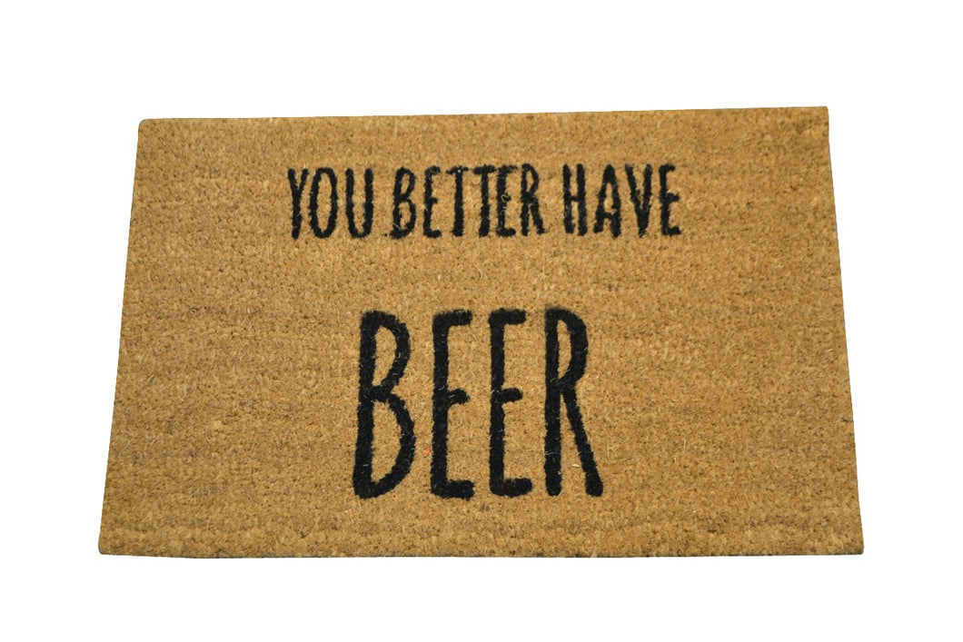 Tapis Better Have Beer
