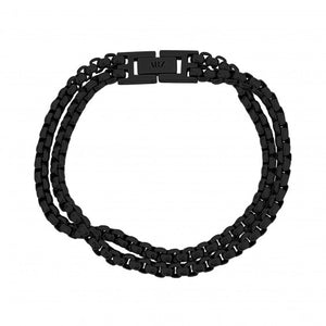 Bracelet Double Noir